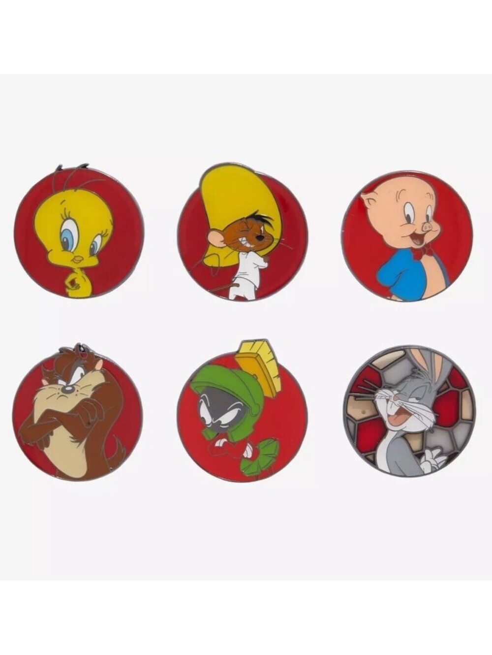 Looney Tunes Character Portraits Blind Box Enamel Pin